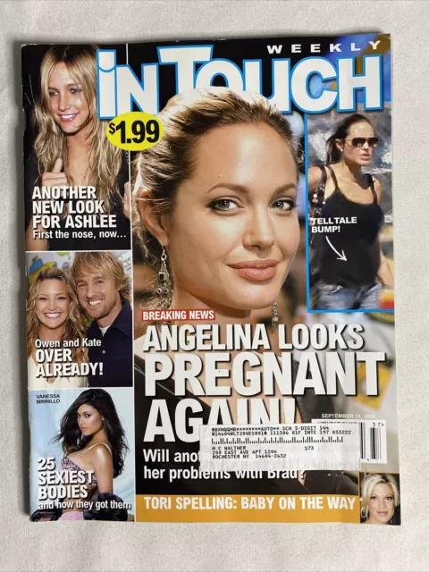 2006 September 11, iN Touch Magazine, Angelina Looks Pregnant Again! (MH587)