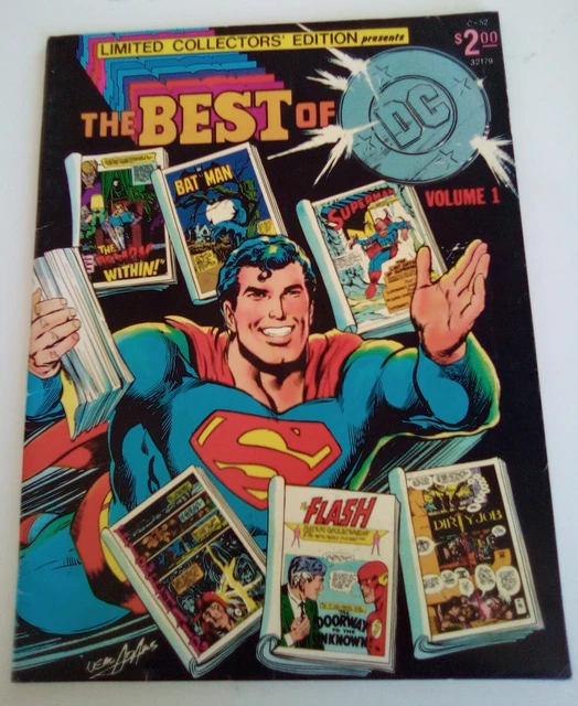 1977 Limited Collectors Edition Best of DC  1 C-52 Superman Neal Adams Batman