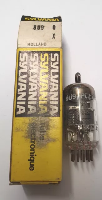 8U9 / PCF 201 von SYLVANIA *rar *Röhre *Tube *Valve *Made in Holland