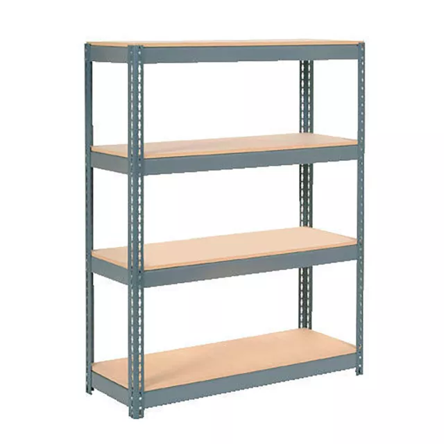 Global Industrial Extra Heavy Duty Shelving 48"W x 24"D x 72"H With 4 Shelves