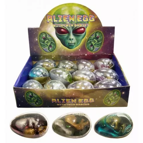 Dos 2 x Bebé Gemelo Huevo Alienígena y Limo Earthpods Fiesta Favor Bolsa Relleno N14 154 2