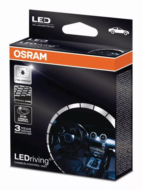 Osram LED Adapter CANbus Warnunterdrückung Canceler 21W 12V 2Stk.