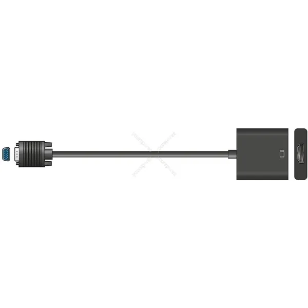 AV:Link Adaptor Lead Kit VGA Port Plug to HDMI Socket - –