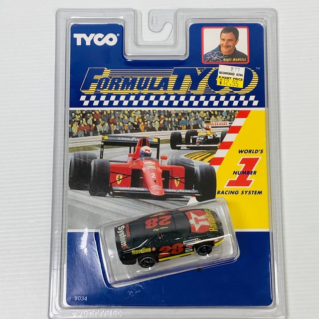 VINTAGE SLOT CAR FORMULA TYCO Nigel Mansell WORLD CHAMPION