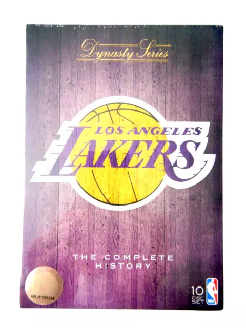 ✺Nouveau✺ LA LAKERS NBA 'Dynasty Series' Complete History DVD Set - 10...