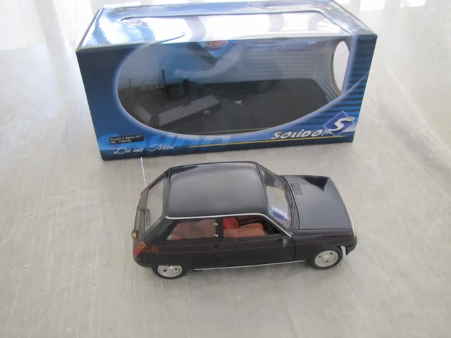 1/18 Solido Renault 5 R5 Alpine 1977 Ref 11831100 A5 1:18