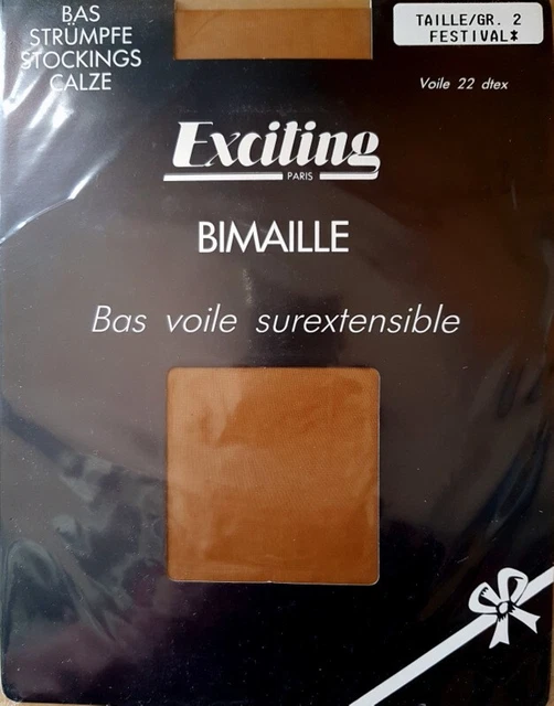 GERBE, Halterlose Strümpfe VOILE GERLON, Gr. XXS (0), Beige (Neu und