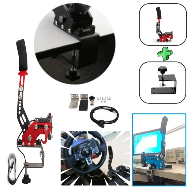 Racing Games Handbrake USB3.0 Kits for Steering Wheel Stand G29 G920 PC Red AU