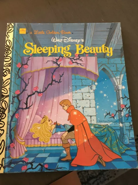 A Little Golden Book Walt Disneys Sleeping Beauty (1986)