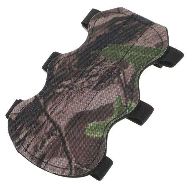 Practical Canvas Camouflage 3 Strap Arm Guard Armband Cow