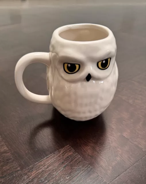 Harry Potter Hedwig Ceramic Coffee Mug Paladone Wizarding World White Owl cup