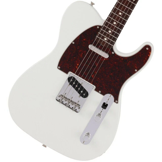 TL 6 strings white electric guitar SS pickup chrome hardware Red pickguard