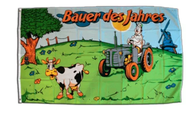 Fahne Flagge Bauer des Jahres - 90 x 150 cm Hissflagge