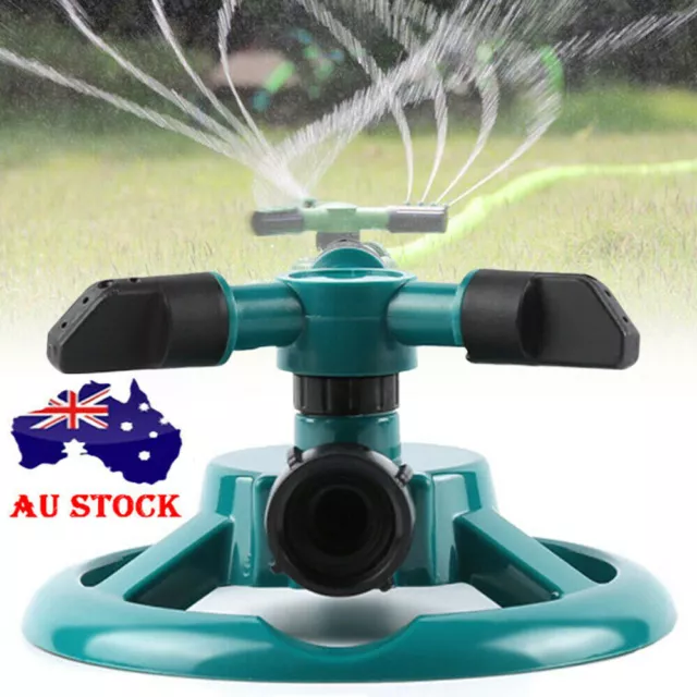 360° Rotating Water Sprinkler Tool Sprayer Watering Garden Grass Lawn Sprayer