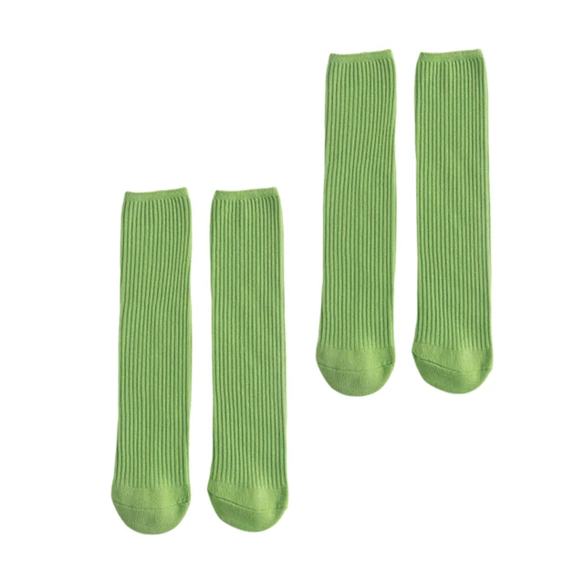 2 Pairs Cotton Crew Socks Socks Gift Set Toddler Boys Socks Parent-child Socks