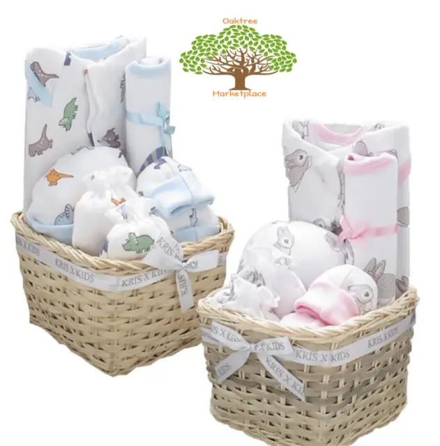 6 Piece Luxury Boxed Baby Boy Girl Newborn Gift Set . Ideal Seasonal Gift