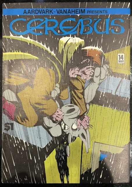 Vanaheim Comics Cerebus The Aardvark #14 1980 Dave Sim Art Rare High Grade NM-