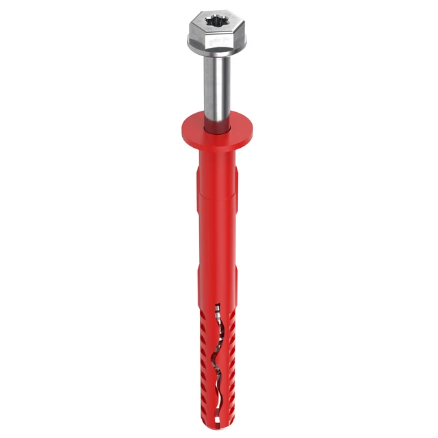 Tassello telaio TOX tasselli ad stelo lungo facciata XL vite esagonale omologazione ETA 14 mm