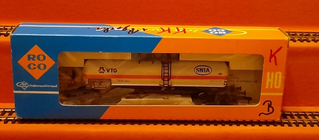 Wagon-citerne Roco VTG SNCB 67221 - Échelle HO - Neuf - Modélisme Ferroviaire