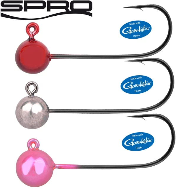 Spro Freestyle Tungsten Micro Jig 22 Metallic - 3 Jigköpfe, Bleiköpfe, Jighaken