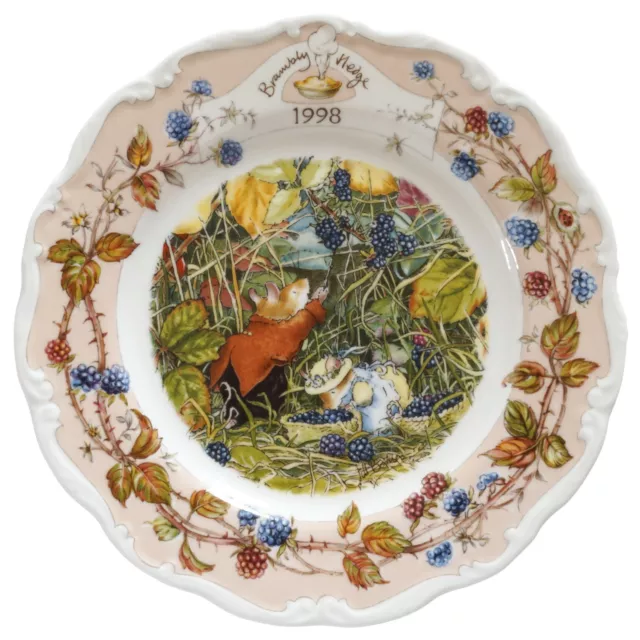 Brambly Hedge Year Plate 1998