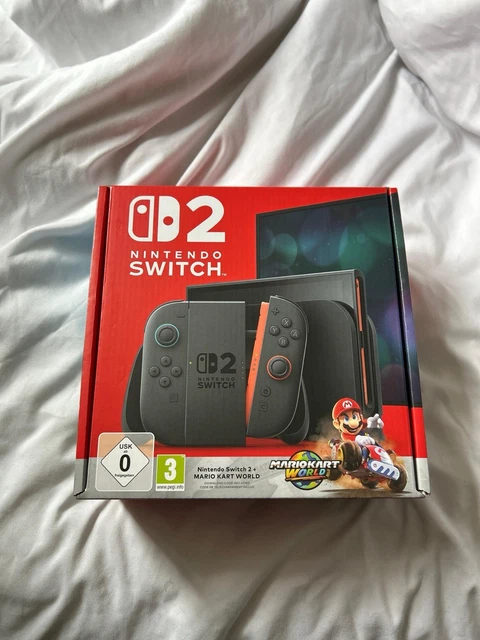 NINTENDO SWITCH 2 Console With Mario Kart World - Brand New, sealed £ ...