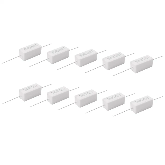 Lot De 10 Résistances électroniques 10 Ohms - Neuves Sous Emballage - Pour Bricolage Et Réparation