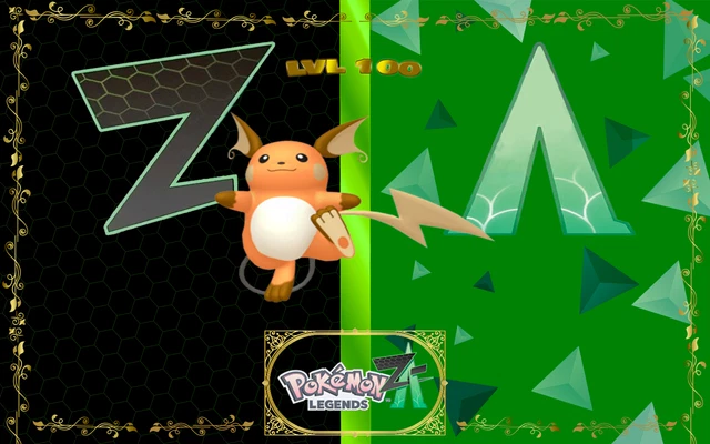 Pokémon Raichu Shiny 6IV 31 Pour Pokémon Légendes Z-A (Switch/3DS), Niveau 100 - Neuf
