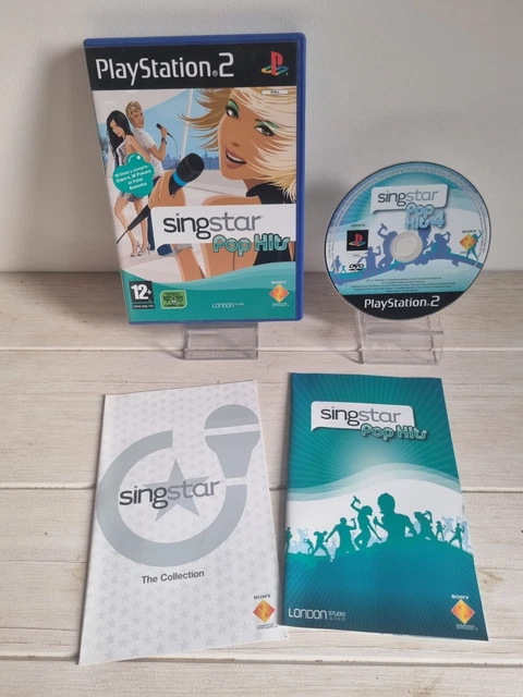 Jeu PS2 Singstar Pop It 2 ― Complet Avec Boîte Et Instructions ― Bon état Pour Soirées Karaoké