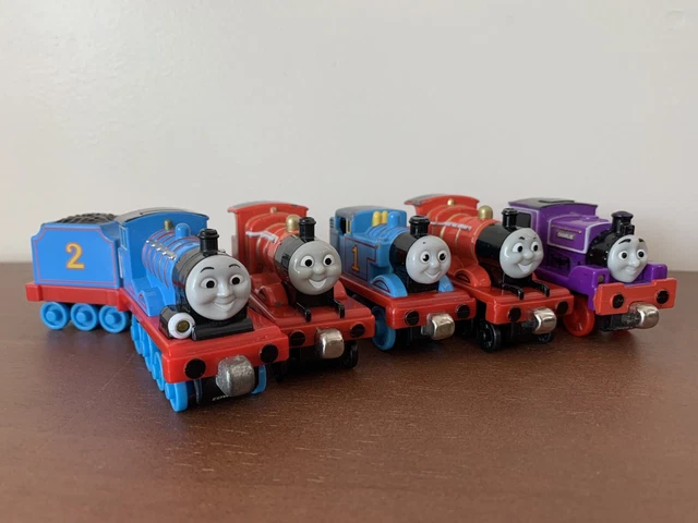 Lot 5 Thomas & Friends Take n Play Along Trains Diecast Metal Edward James