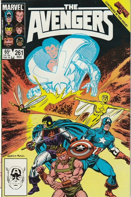 Avengers #261 / Beyonder / Secret Wars Ii / Marvel Comics 1985