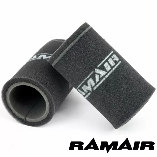 Ramair 2 x Single Carb Velocity Stack Sock Air Filter 165mm Dellorto DHLA & DRLA