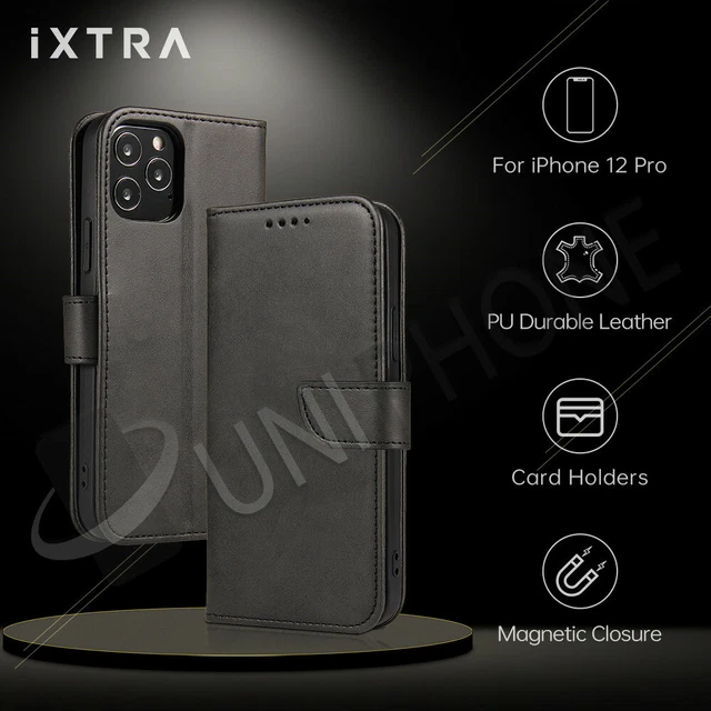 【Premium】For iPhone 12 Mini Pro Max Magnetic Leather Wallet Case Flip Card Cover