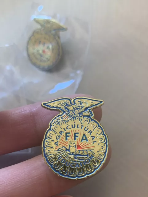 FFA Agriculture Enamel Lapel Pin, FFA Emblem, Future Farmers