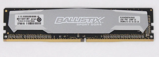 CRUCIAL BALLISTIX SPORT 4 GB 1x4GB BLS4G4D240FSA DDR4 2400 RAM 8233 EUR 12 00 PicClick DE