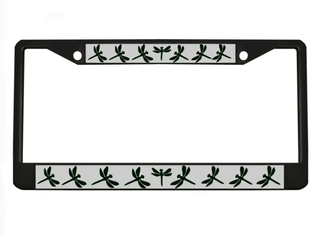 Dragon Butterfly Design Car License Plate Frame Auto Tag Holder