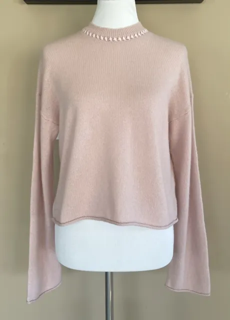 EUC Theory 100% Cashmere Sweater Size M Pink