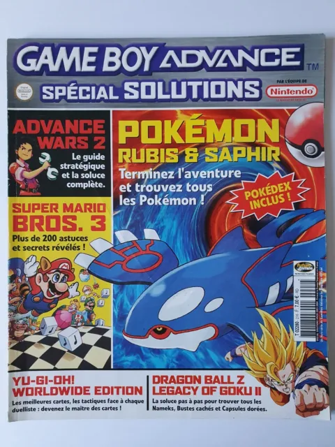 Magazine Game Boy Advance Spécial Solutions / POKEMON Rubis & Saphir / NINTENDO