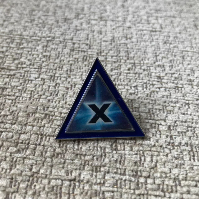 Rare Thorpe Park X No Way Out Pin Badge