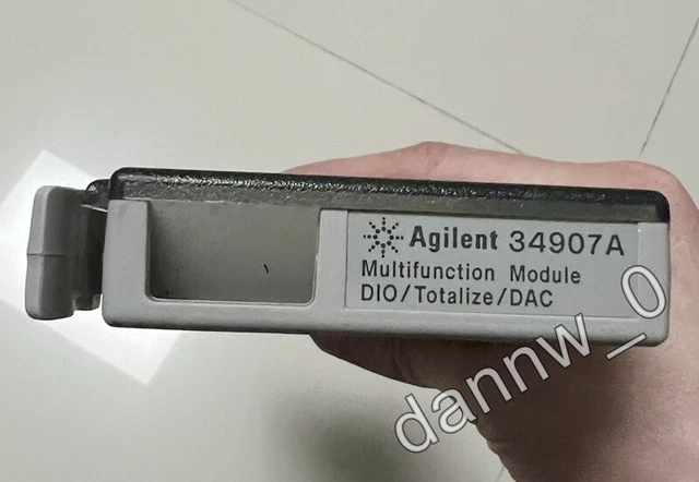 Used Agilent 34907A data acquisition card Free fast shipping