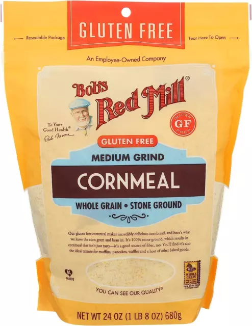 Bob'S Red Mill Bob`S Red Mill Gluten Free Cornmeal 680G, 680 G (039978024725)