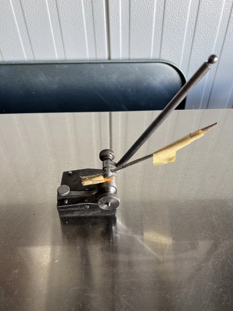 Vintage machinist Starrett Height Gage Surface plate