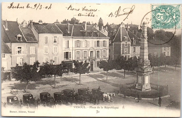 70 VESOUL - place de la republique.