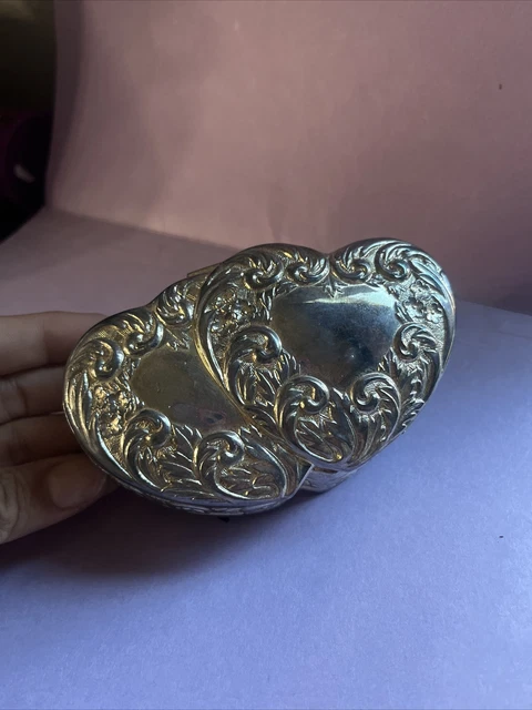 Heart Sterling Silver Jewels Box