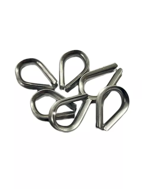 Laureola 1/16" Stainless Steel Wire Rope Thimble