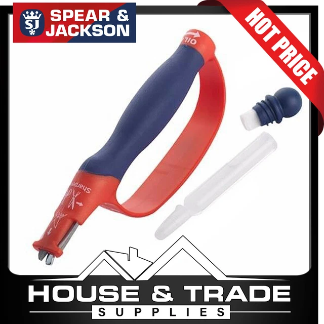 SPEAR & JACKSON Knife Sharpener Blades 6 in 1 Shears Scissor Secateurs