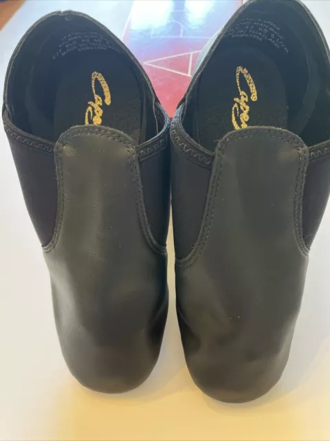 Capezio EJ2 Jazz Shoes Black Women’s Split-Sole Slip-On Sz 6 1/2M