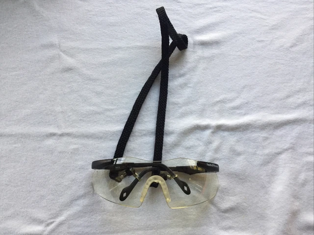 Smith & Wesson Magnum Safety Glasses with Clear Lens ANSI Z87 with neck strap