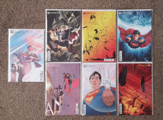 Superman 78 Variants Comic Book Bundle Job Lot Includes Bryan Hitch Variant Dc