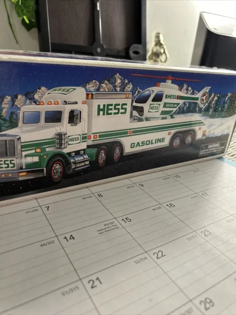 Hess Truck Lot Of 2  40th Anniversary (PSN027850) With Both Bikes / 1995 Hess Tr